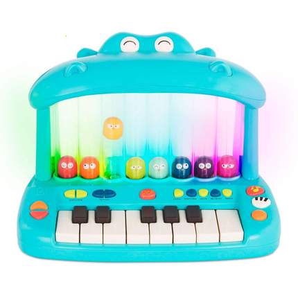 Piano Hippo Pop avec lumières