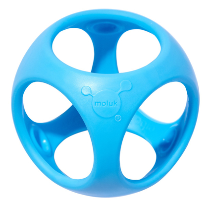 Balle en silicone pour bébé - Bleu clair, 1 pièce