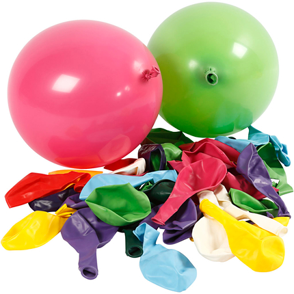 Ballons ronds, 100 pièces
