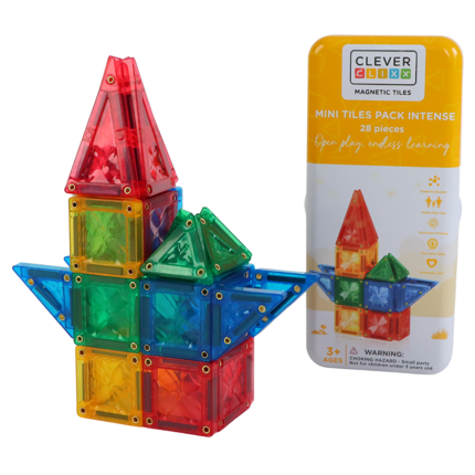 Mini tuiles Intense Cleverclixx, 28 pièces