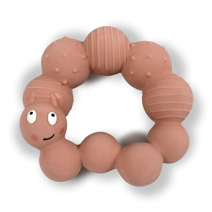 Jouet dentition caoutchouc nat.- Lily la chenille