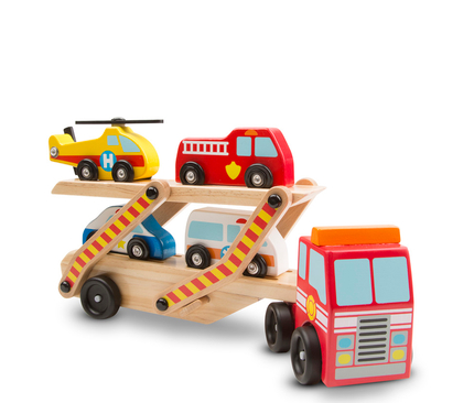 Transporteur de véhicules d'urgence