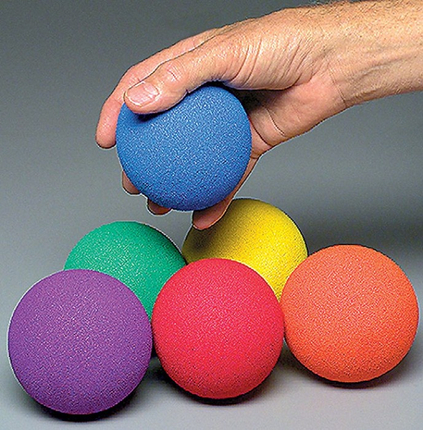 Balles non rebondissantes, 6 pièces