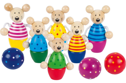 Jeu de quilles des souris