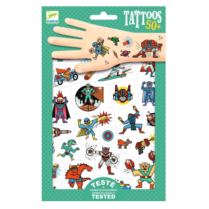 Tatouages Heroes vs Villains