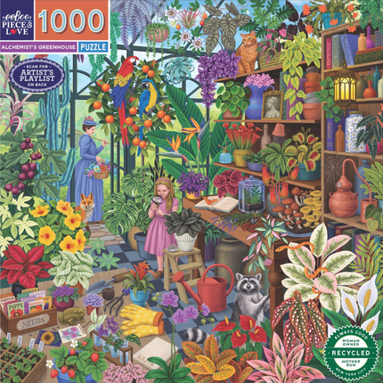 Puzzle de 1000 pièces - Serre de l'alchimiste