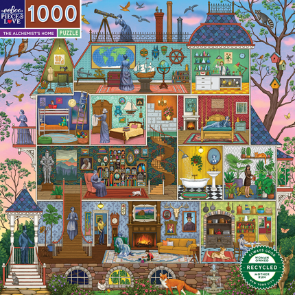 Puzzle - Maison de l'alchimiste, 1000 pièces