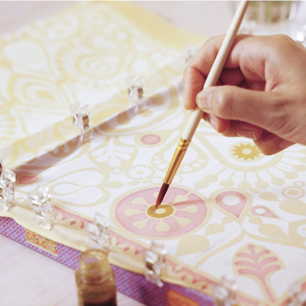 Coffret Atelier 11 - Peinture sur soie