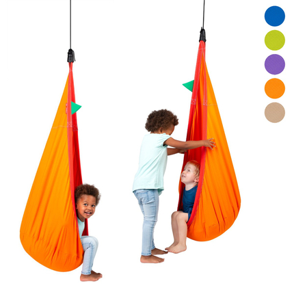 Nid-hamac enfant en coton bio avec fixation Joki