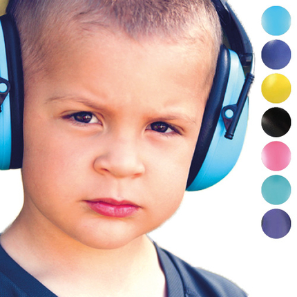 Casque anti-bruit 3-10 ans - couleur unie