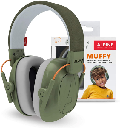 Casques antibruit Muffy Kids - Vert, 5/12 ans