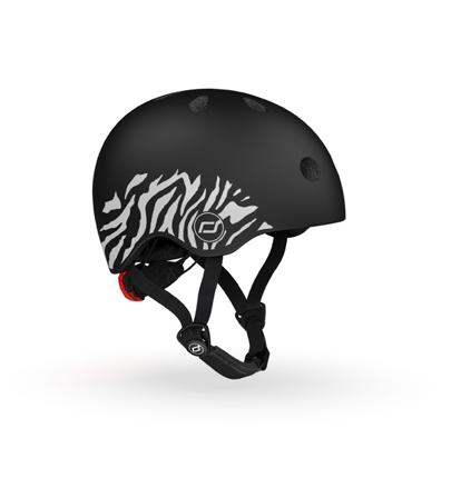 Casque de vélo bébé 45-51 cm, zèbre