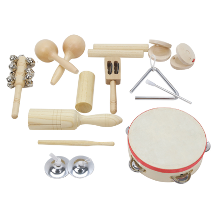 Set de percussions, 11 instruments