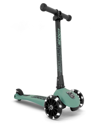 Trottinette Highwaykick 3 roues lumineuses, forêt