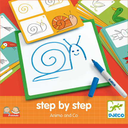 Apprendre à dessiner - Step by Step Animo & Co