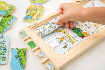 Puzzle à étages - Saisons