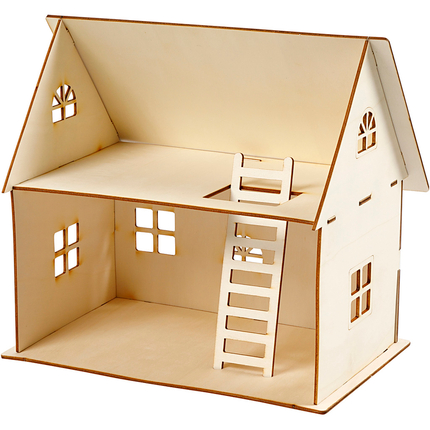 Kit maison de poupée à construire