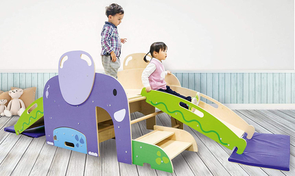 Parcours de motricité éléphant