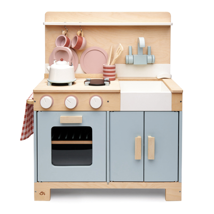 Cuisine enfant en bois, 16 pièces