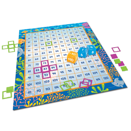 Tapis d'activ. nombres et opérations 120 x 140 cm