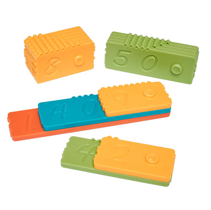 Briques newméro - Pack 1 (3/9 ans), 57 pièces