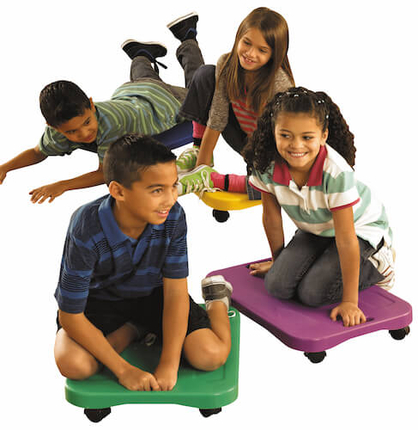 Planche à roulettes ergonomique, 1 pièce