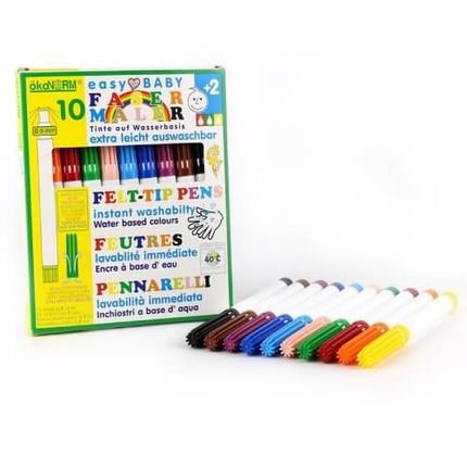 Feutres pour tout-petits (dès 2 ans) 5 mm, 10 pcs