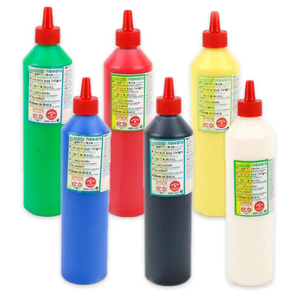 Bouteille de peinture au doigt, 500 ml