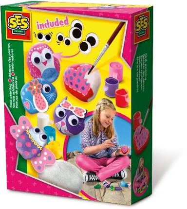 Kit peinture sur pierre - Pastel