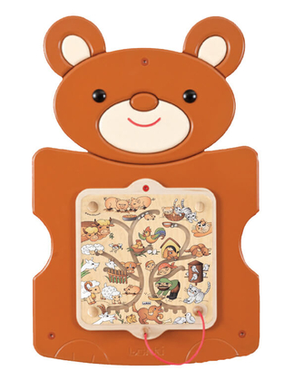Panneau mural animal - Bruno l’ours