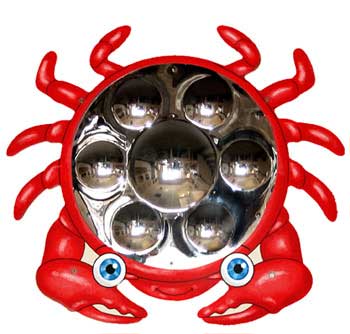Panneau miroir - Crabe