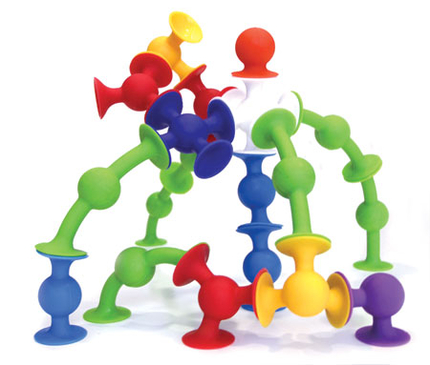 Jeu de construction ventouses Squigz, 22 pièces