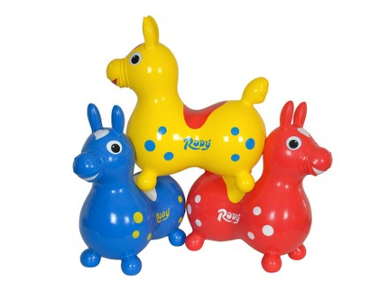 Cheval sauteur gonflable Rody