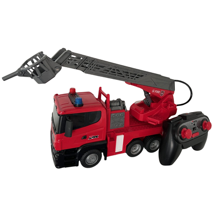 Camion de pompier télécommandé avec lance à eau