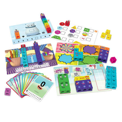 Act. avec cubes MathLink Numberblocks de 1 à 10