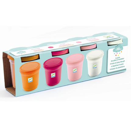 Pots pâte à modeler 4 x 140 g - Sweet