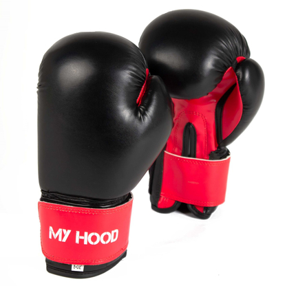 Gants de boxe rouges 12 ans et plus