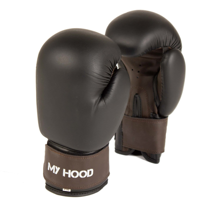 Gants de boxe marrons 12 ans et plus