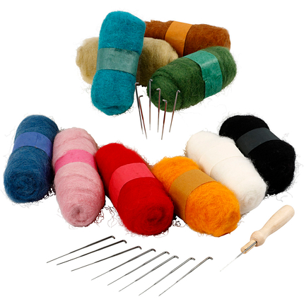 Kit de démarrage feutrage à l'aiguille
