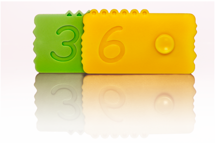 Briques newméro - Pack 1 (3/7 ans), 27 pièces