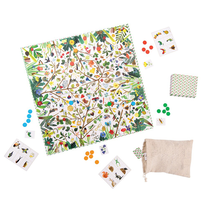 Jeu d'observat. et de rapidité - Trésors du jardin