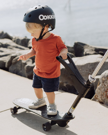 Skateboard pour débutant Ookkie - Noir