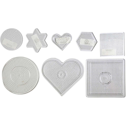 Plaques à picots medium - Formes, 8 pièces