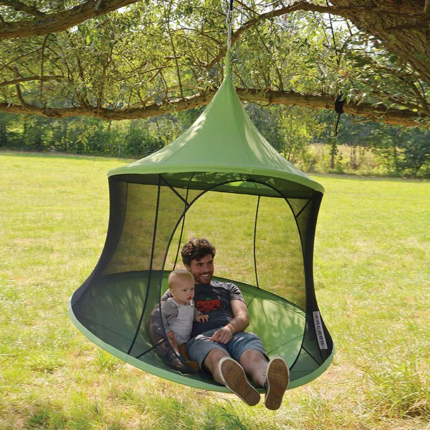 Tente suspendue Cacoon Reto Mesh Ø 150 cm - Vert