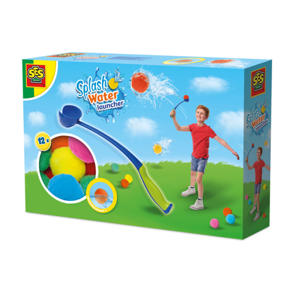 Balles d'eau Splash avec lanceur, 12 pièces