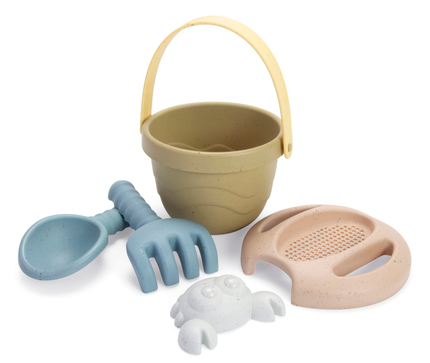 Kit jouets de plage tiny BIO, 5 pièces