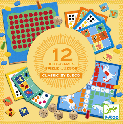 Coffret de 12 jeux Classic Box (de 4 à 6 ans)