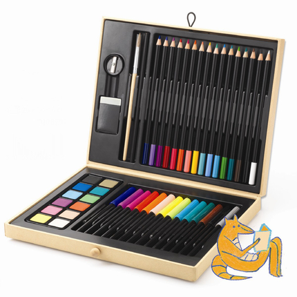 Grande boîte de couleurs, 45 pièces