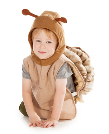 Costume escargot, taille 3/7 ans