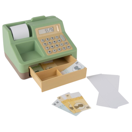 Caisse enregistreuse avec calculatrice solaire